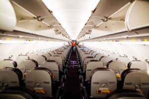 Photo of airplane seats